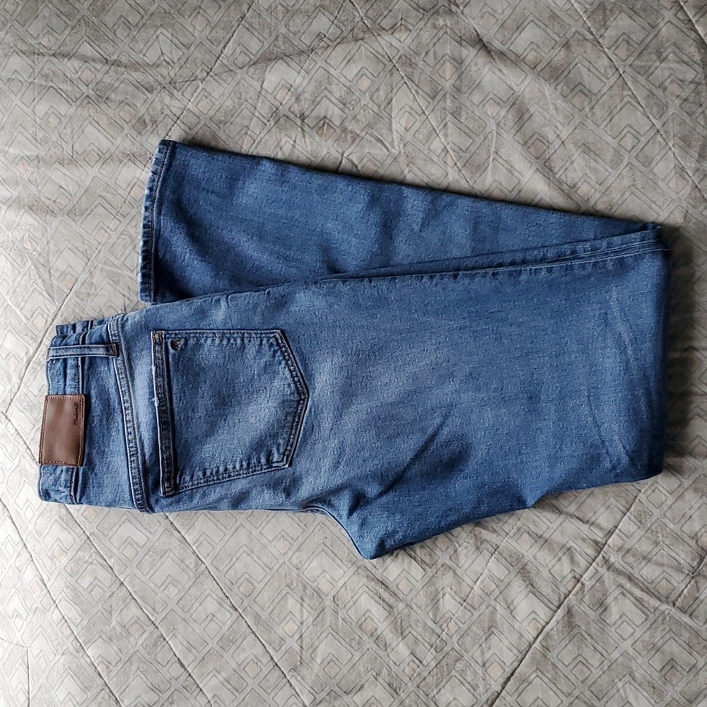 Madewell Jeans The Slim Boyjean Blue Denim - Picture 4 of 8